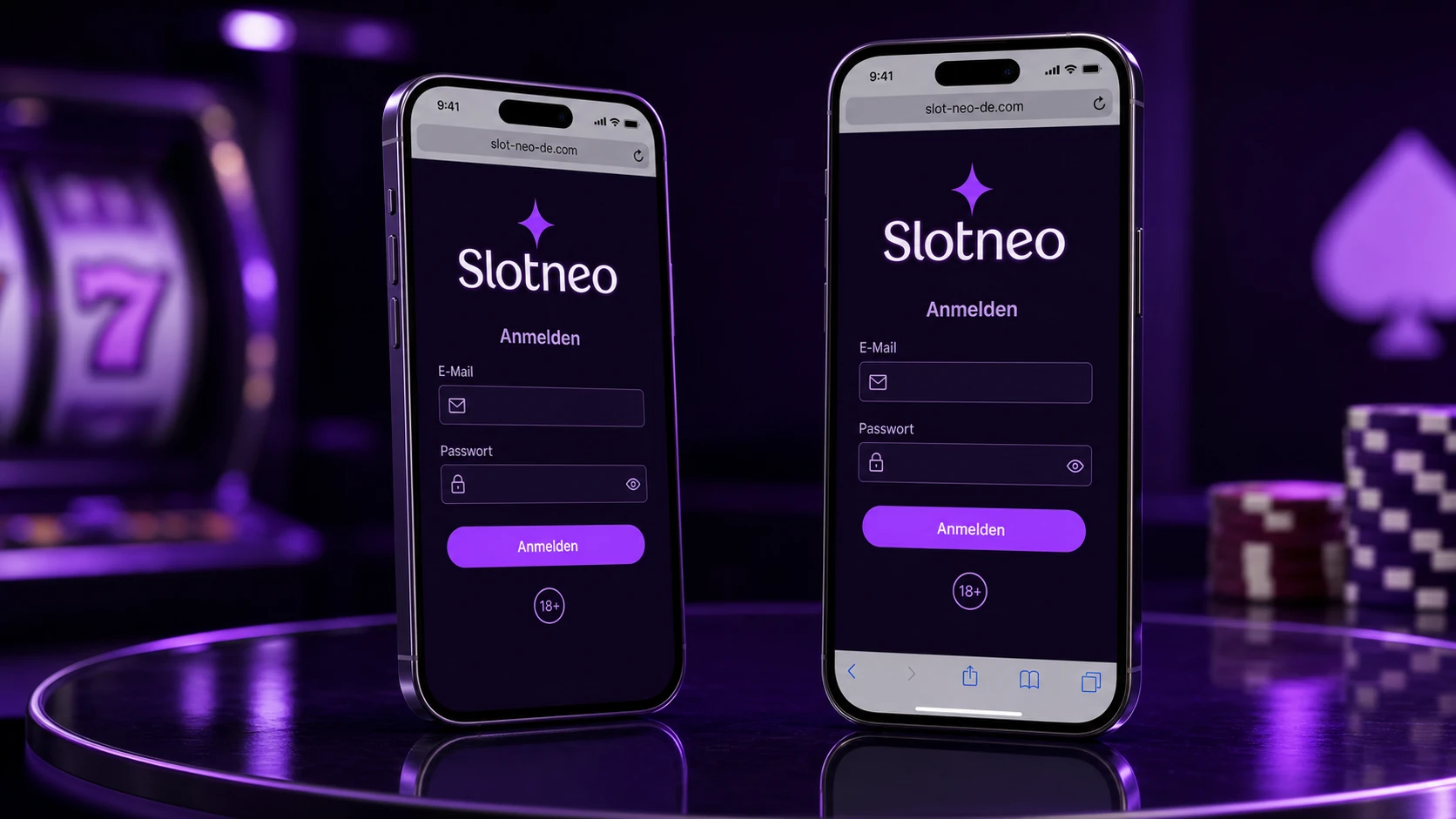 Slotneo Casino Login auf mobilen Geräten