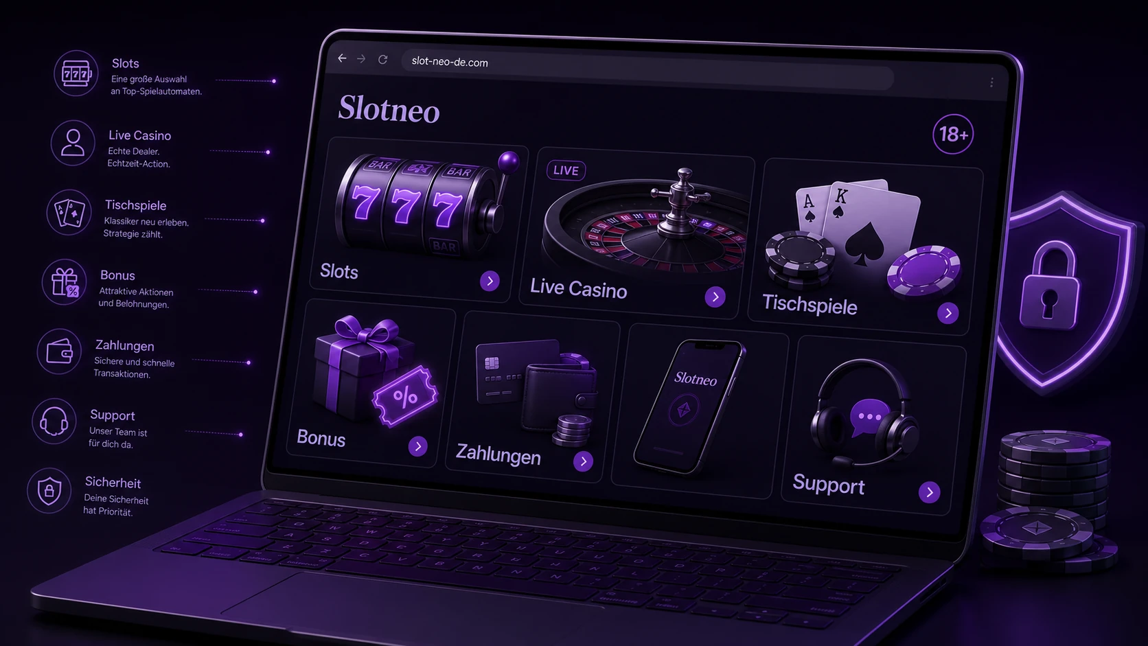Slotneo Casino im Überblick